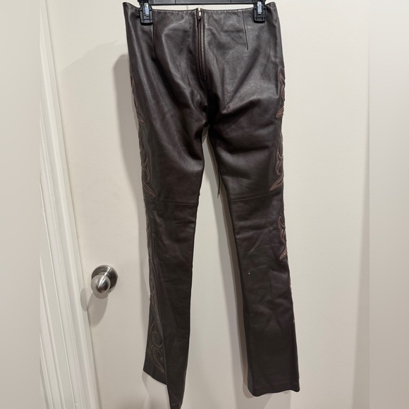 Bebe Brown Leather Garment. Pre-loved - Picture 5 of 16